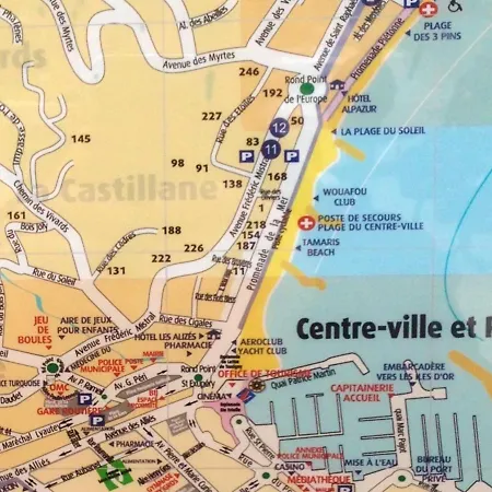 アパート En Bord De A Cavalaire-sur-mer, 35 M², Vue Superbe. キャバレール・シュル・メール